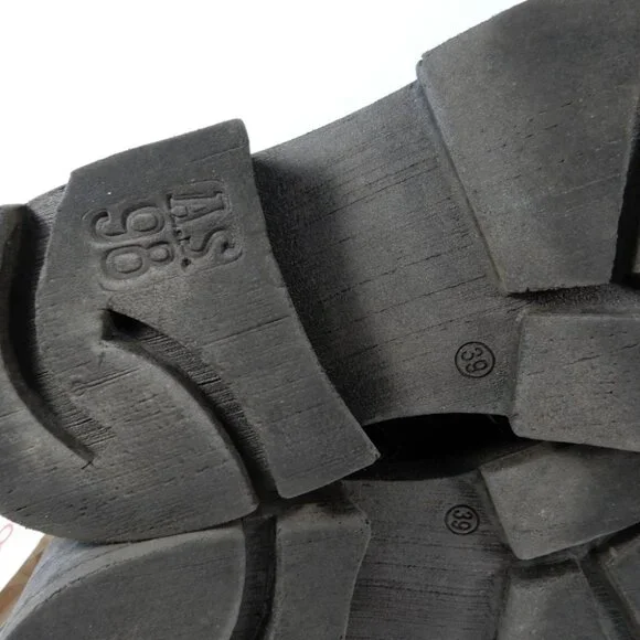 A.S.98 Linder Chunky Platform BOOTS Size 39 8.5 9 Green Leather NEW $399 - Picture 11 of 14